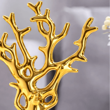 ของตกแต่งบ้าน MJHOMEDESIGNS HC359 L25XH30 CM สีทอง_1