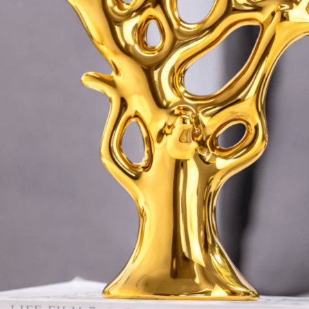 ของตกแต่งบ้าน MJHOMEDESIGNS HC359 L25XH30 CM สีทอง_2