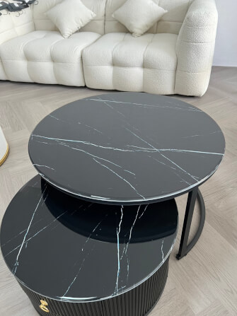 โต๊ะกลาง MJHOMEDESIGNS TB1423 L80XH60 CM ดำ_4