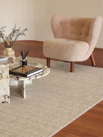 พรม MJhomedesigns Italy ELLE DECOR magazine style ขนาด 160 x 240 ซม. น้ำตาล_5