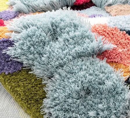 พรม MJHOMEDESIGNS BEDSIDE CARPET 72 ขนาด 80 X 120 ซม. หลากสี_6