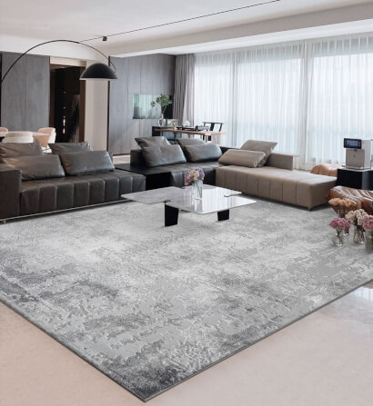 พรม MJhomedesigns Boston Series 19 ขนาด 160 x 230 ซม. เทา_5