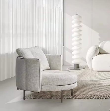 อาร์มแชร์ MJHOMEDESIGNS CH674 สีขาว  L88XW88XH72 CM_2