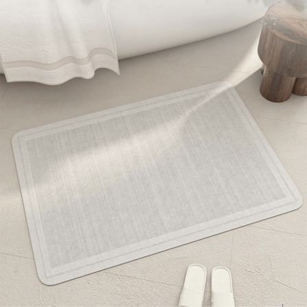พรม MJHOMEDESIGNS DOORMAT CARPET 18 ขนาด 40*60 CM เทา_2