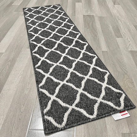 พรม MJHOMEDESIGNS DOORMAT CARPET 24  ขนาด 45 X 150 CM ดำ_2