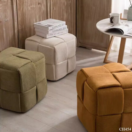 สตูล MJHOMEDESIGNS CH454 สีเทา L38XW38XH38 CM_4