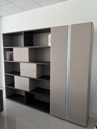 ตู้เก็บของ MJHOMEDESIGNS TB1414 สีเบจ L240XW40XH200 CM_5