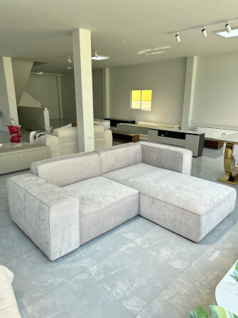 โซฟาเข้ามุม MJHOMEDESIGNS SF268 สีขาว L240XW160XH70 CM_3
