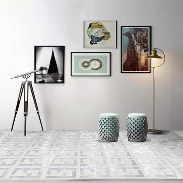 พรม MJhomedesigns Eduardo 2014 Series ขนาด 160 x 230 ซม. เทา_3