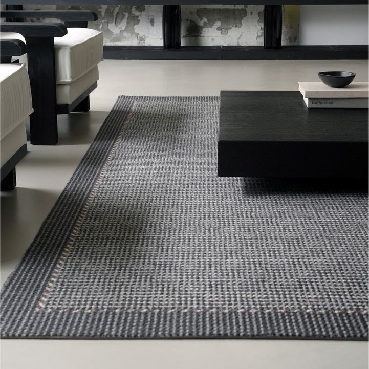 พรม MJhomedesigns The Nomad Series ขนาด 140 x 200 ซม. ดำ_4