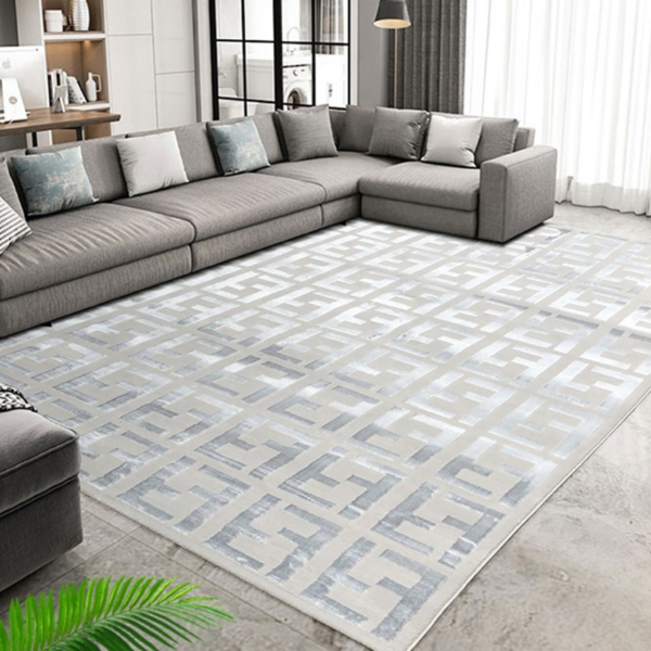 พรม MJhomedesigns Eduardo 2014 Series ขนาด 160 x 230 ซม. เทา_5