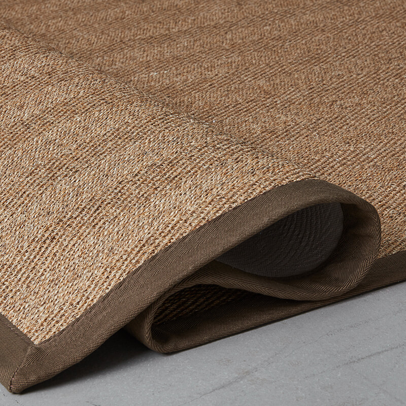 พรม MJhomedesigns Fishbone Series 100x150 ซม. น้ำตาล