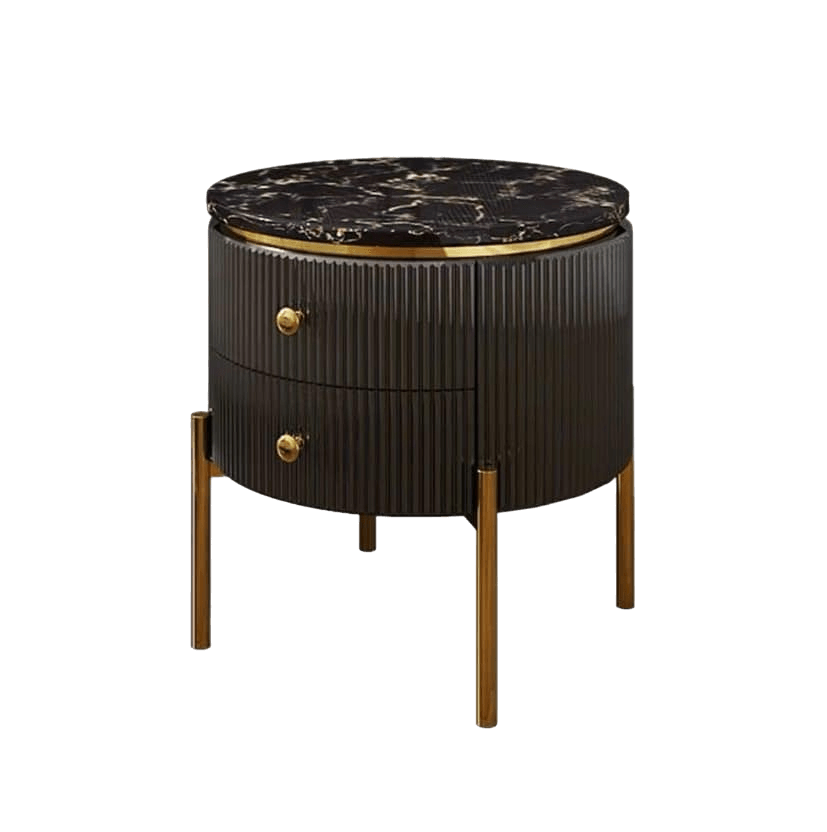 โต๊ะข้างเตียง MJhomedesigns TB231 ดำ L52xW52xH52 cm_0