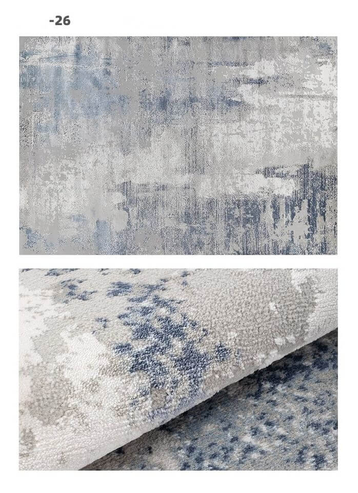 พรม MJhomedesigns Ireland series 26 ขนาด 160 x 230 ซม. เทา