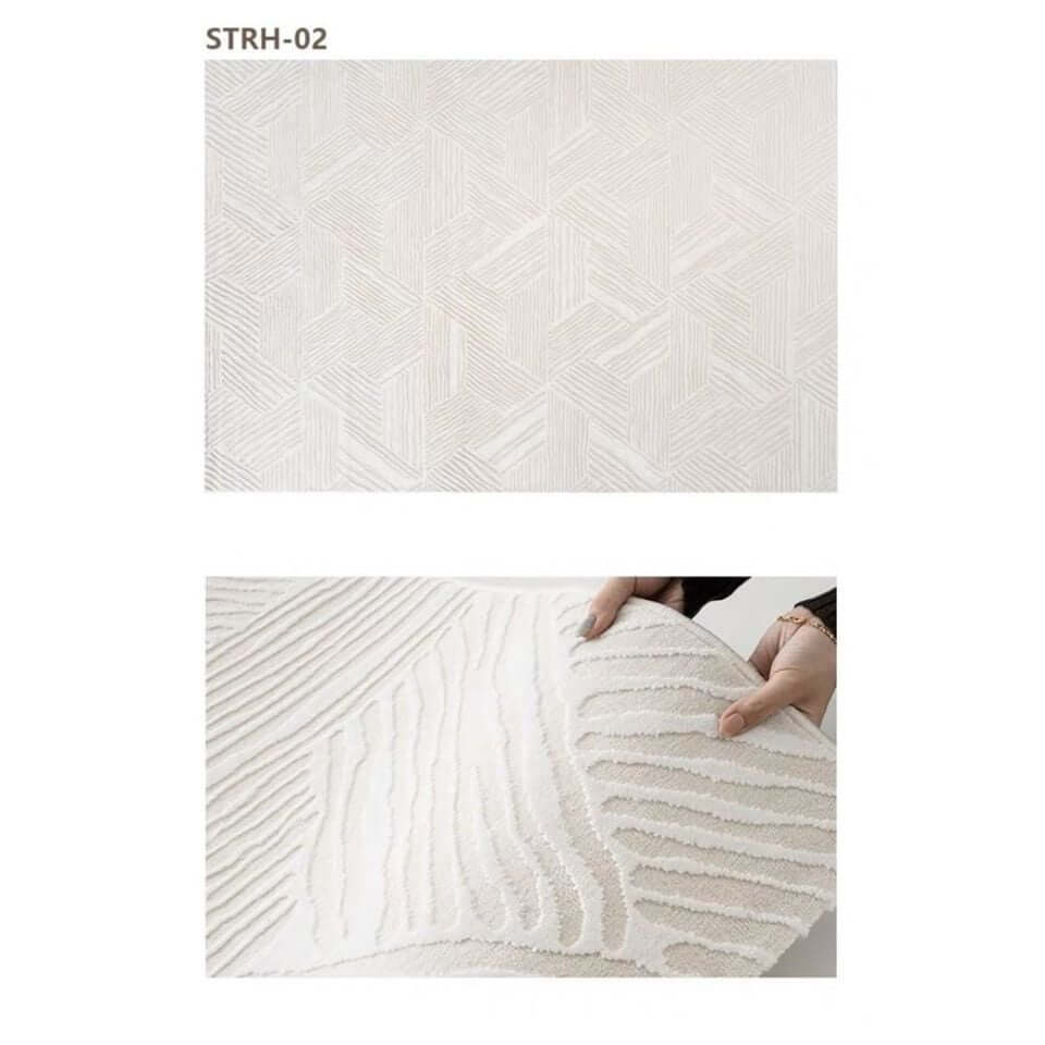 พรม MJhomedesigns Raphael Series STRH-02 ขนาด 160 x 230 ซม. ครีม