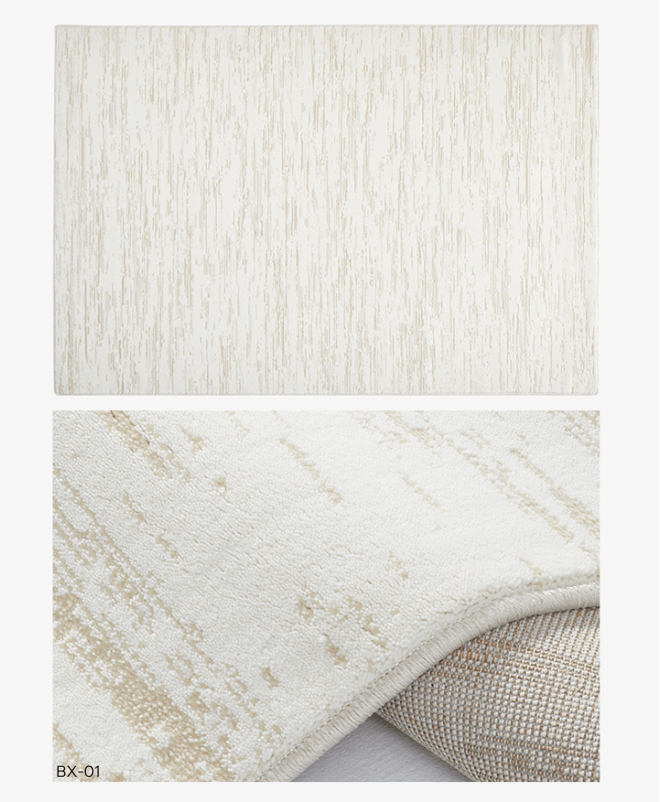 พรม MJhomedesigns Baixi Series BX-01 ขนาด 160 x 230 ซม. ครีม