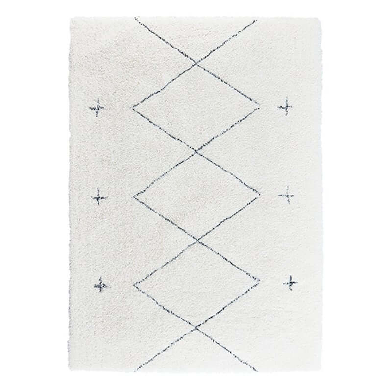 พรม MJhomedesigns Soft Carpet 01 ขนาด 160x 230 ซม. ขาว_0