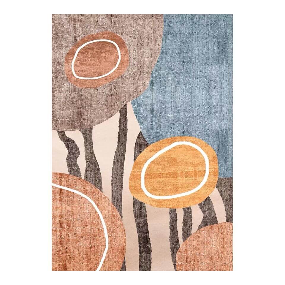 พรม MJhomedesigns Soft carpet 10 ขนาด 160 x 230 ซม. น้ำตาล