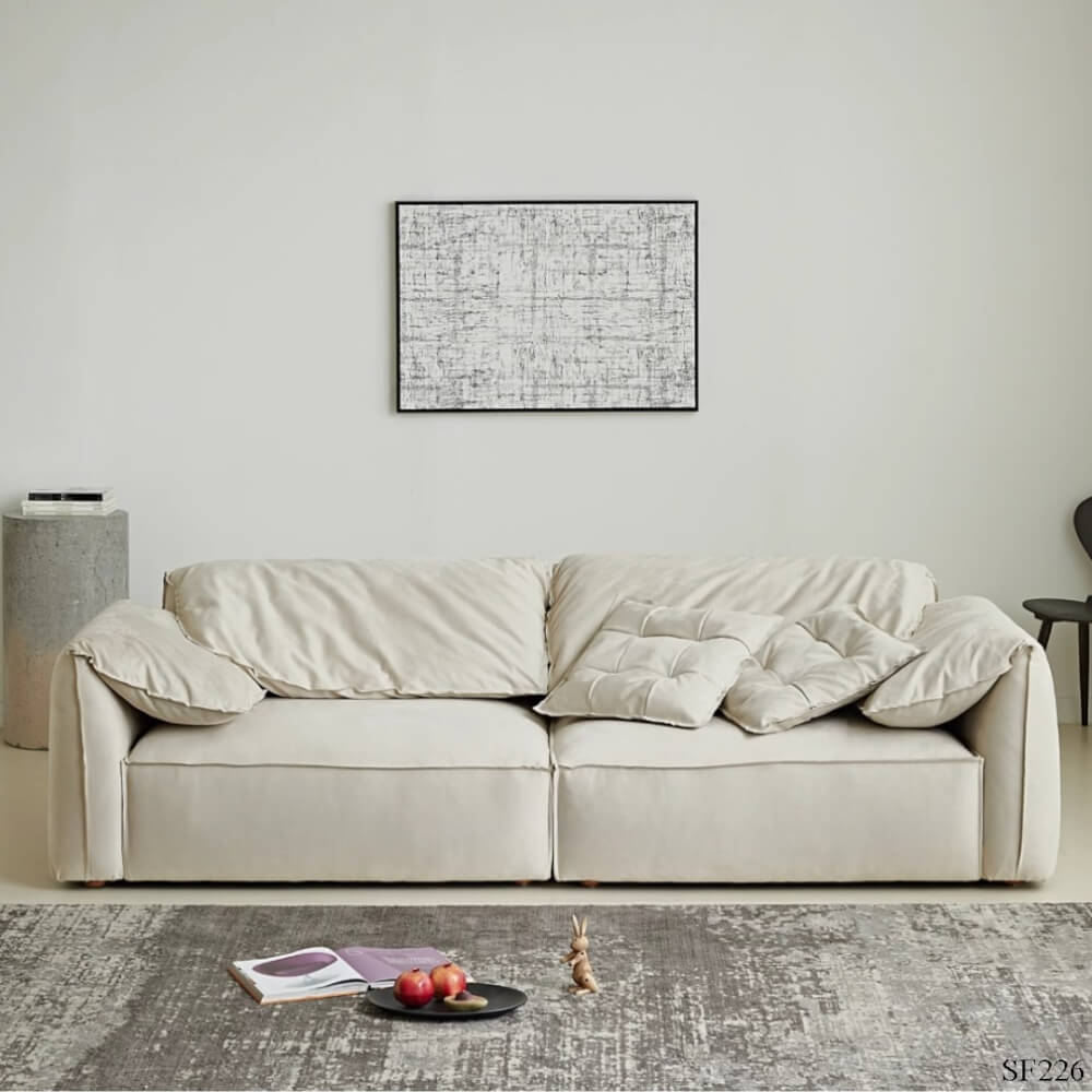 โซฟา MJhomedesigns SF226 เบจ L220xW106xH67 cm