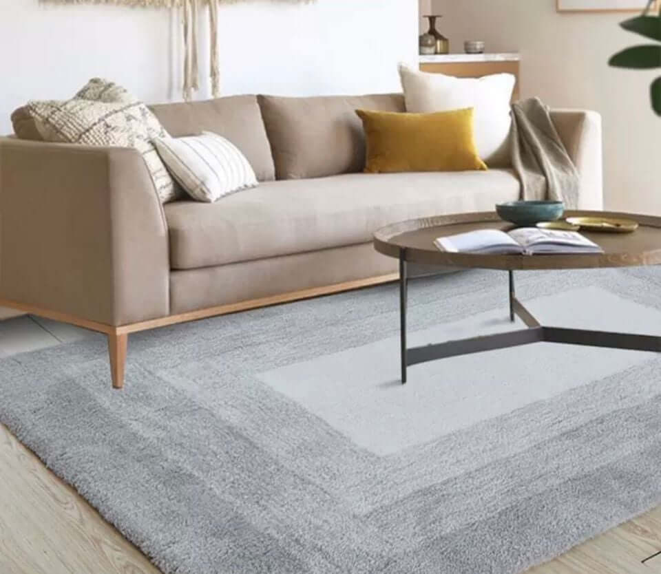 พรม MJhomedesigns Soft Carpet ขนาด 120 x 160 ซม. เทา