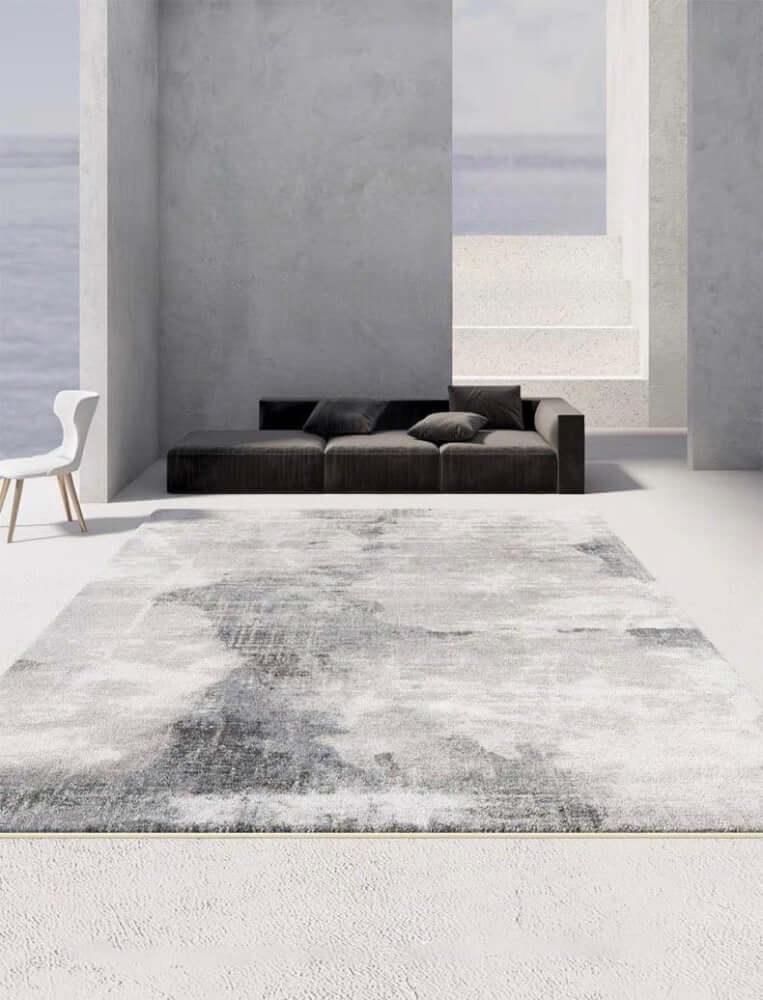พรม MJhomedesigns Soft Carpet 02 ขนาด 120 x 160 ซม. เทา
