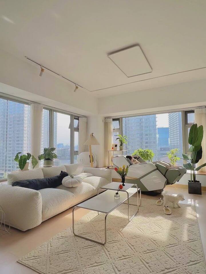 พรม MJhomedesigns Premium Carpet ขนาด 140 x 200 ซม. เบจ