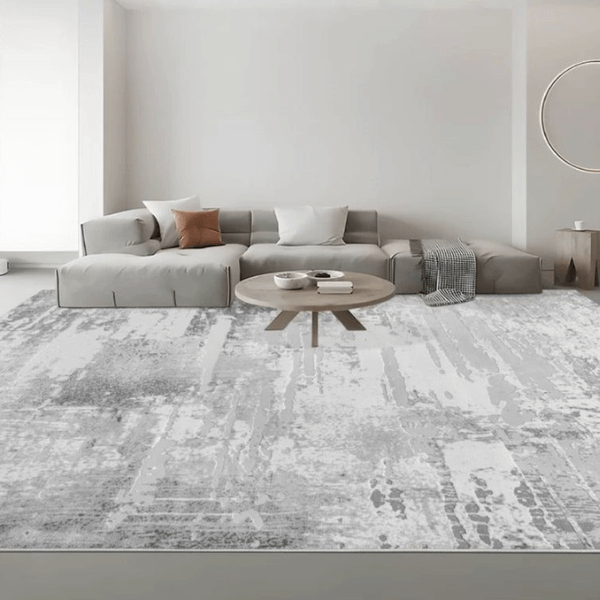 พรม MJhomedesigns Melbourne Series MRB-01 ขนาด 160x230 ซม. เทา