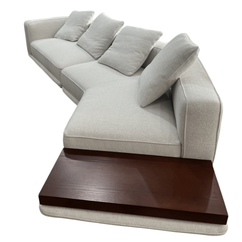 โซฟา MJhomedesigns SF231 สีเทา L360xW130xH67 cm