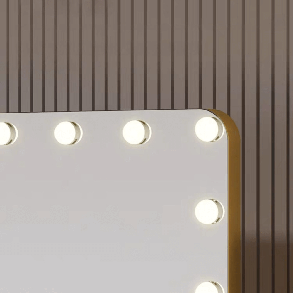 กระจกสำหรับตกแต่ง MJhomedesigns DC790 สีทอง L70xH62 cm