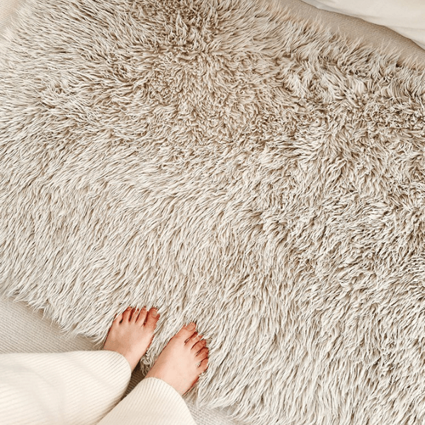 พรม MJhomedesigns Bedside Carpet 07 (GREY) 120x160 ซม. เทา