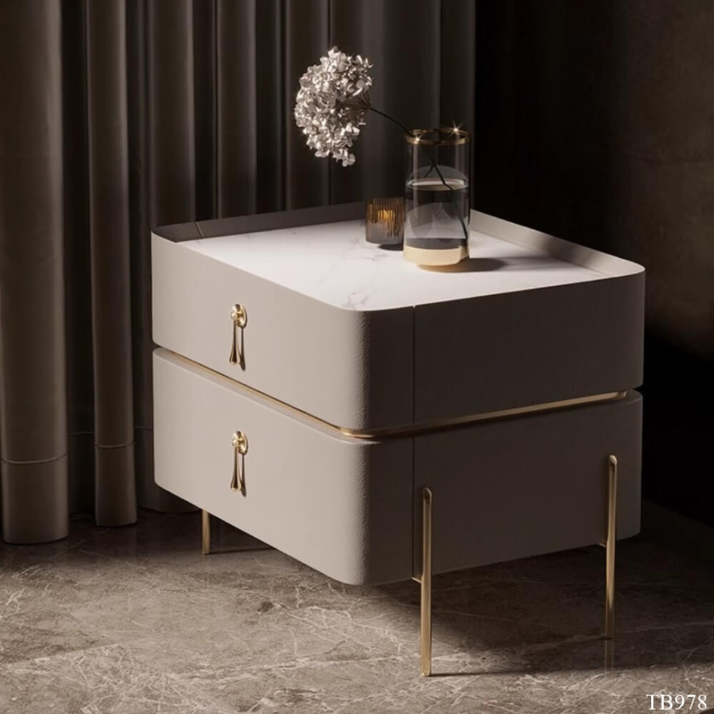 ตู้ข้างเตียง MJhomedesigns TB978 เบจ_2