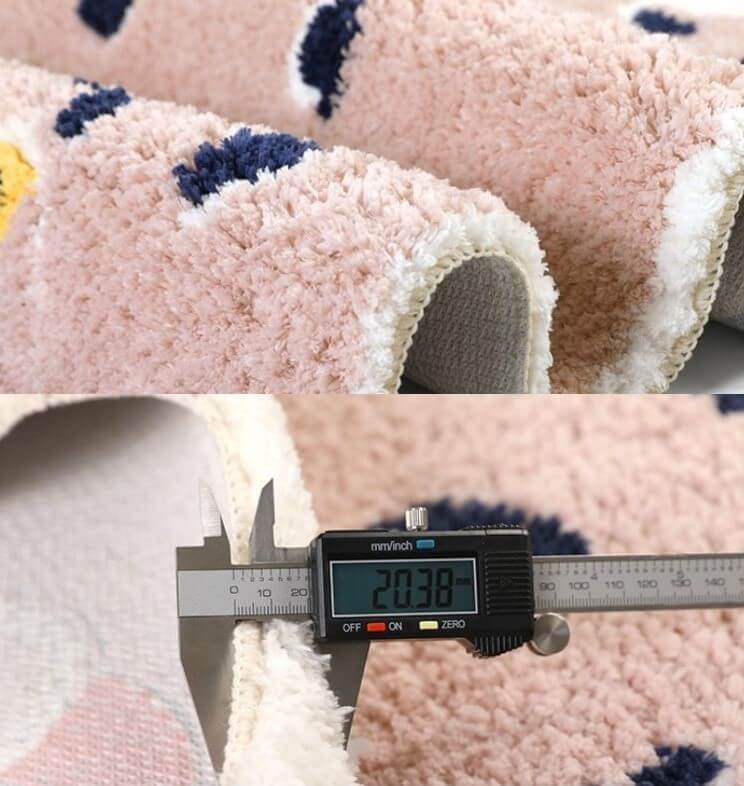 พรมเสือข้างเตียง MJhomedesigns ขนาด 84 x 164 ซม. น้ำตาล