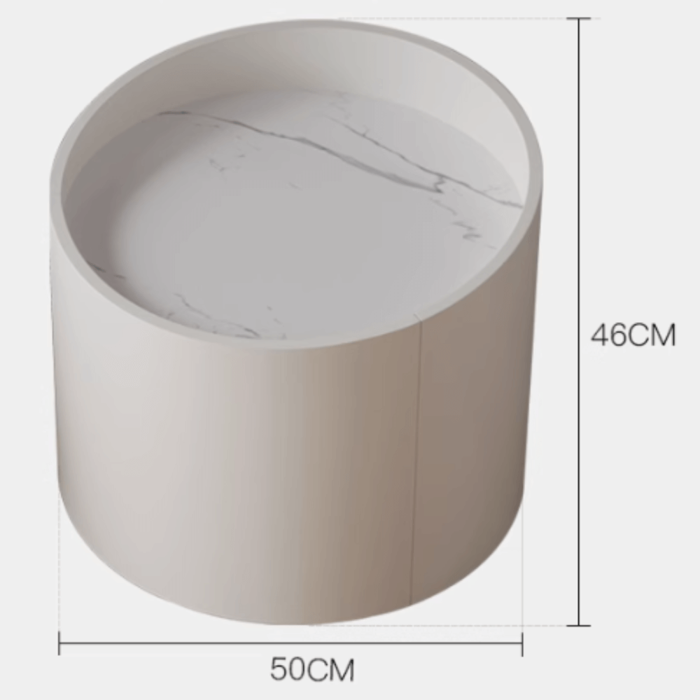 ตู้ข้างเตียง MJhomedesigns TB741 ขาว