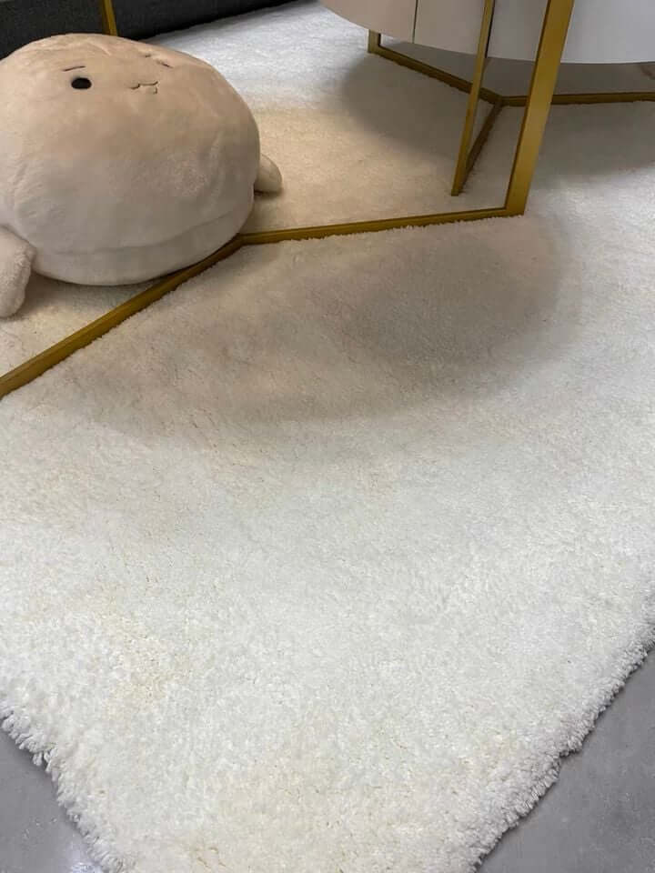 พรม MJhomedesigns Nordic Carpet 20 ขนาด 120 x 160 ซม. ขาว