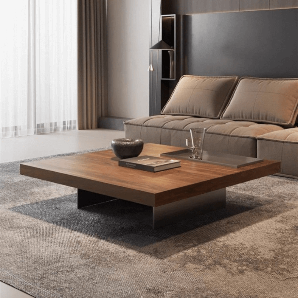 โต๊ะกลาง MJhomedesigns TB1208 น้ำตาล L90xH30 cm