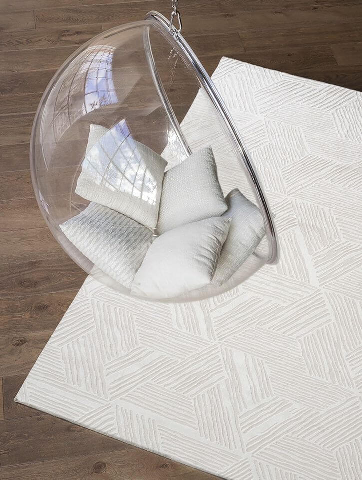 พรม MJhomedesigns Raphael Series STRH-02 ขนาด 160 x 230 ซม. ครีม