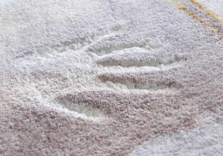 พรม MJhomedesigns Soft Style Carpet 06 ขนาด 120 x 160 ซม. เทา