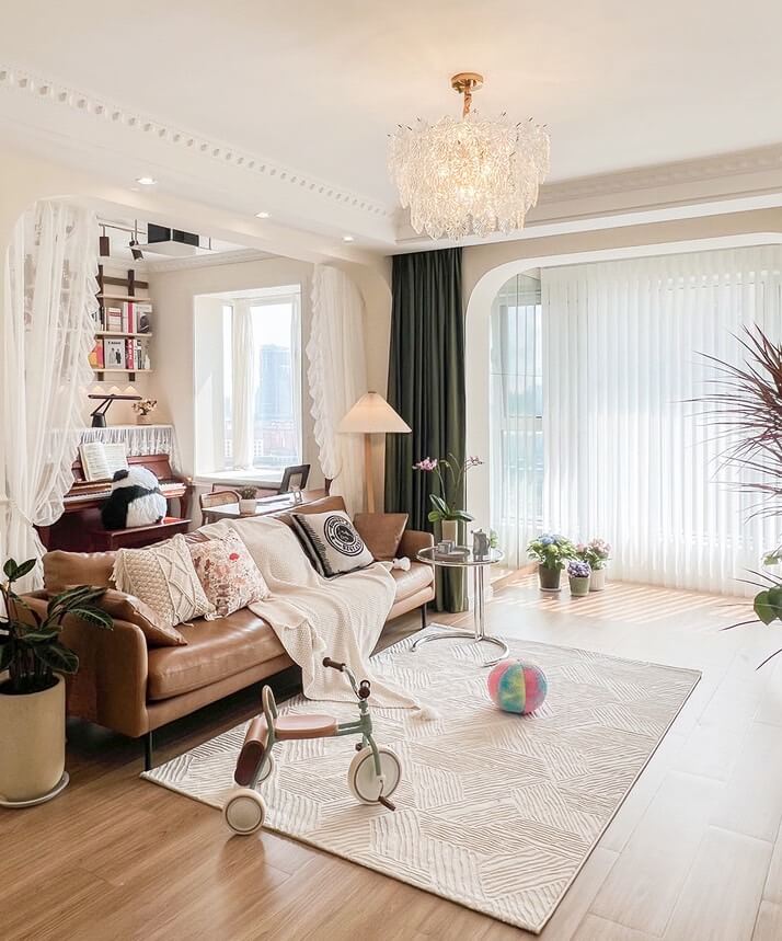พรม MJhomedesigns Raphael Series STRH-02 ขนาด 160 x 230 ซม. ครีม