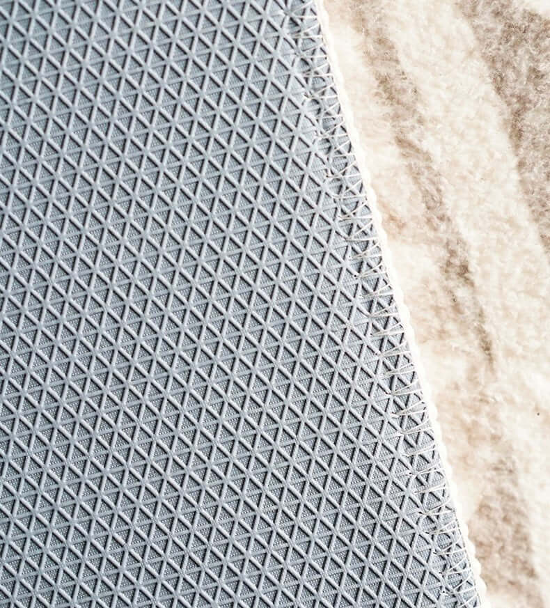 พรม MJhomedesigns Bedside Carpets 80 x 160 cm ครีม V.1
