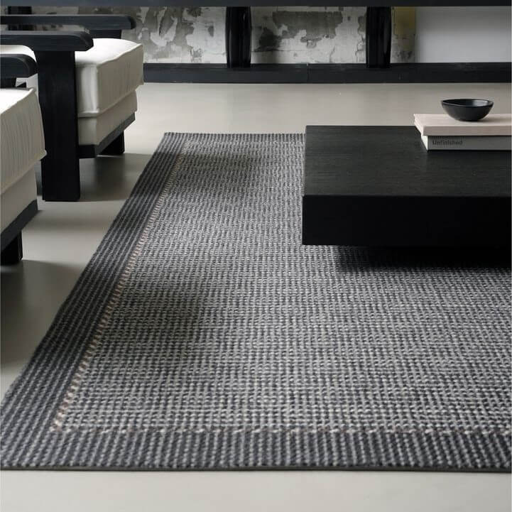 พรม MJhomedesigns The Nomad Series ขนาด 140 x 200 ซม. ดำ