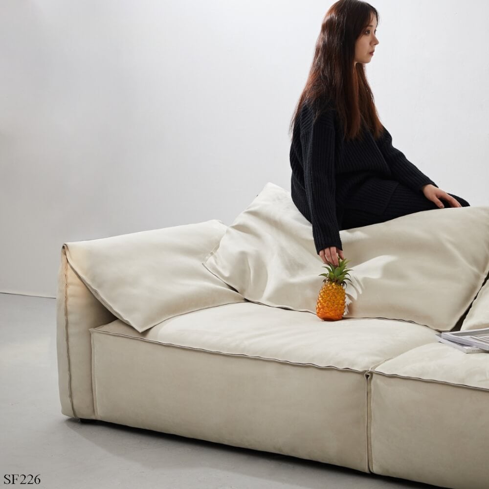 โซฟา MJhomedesigns SF226 เบจ L220xW106xH67 cm