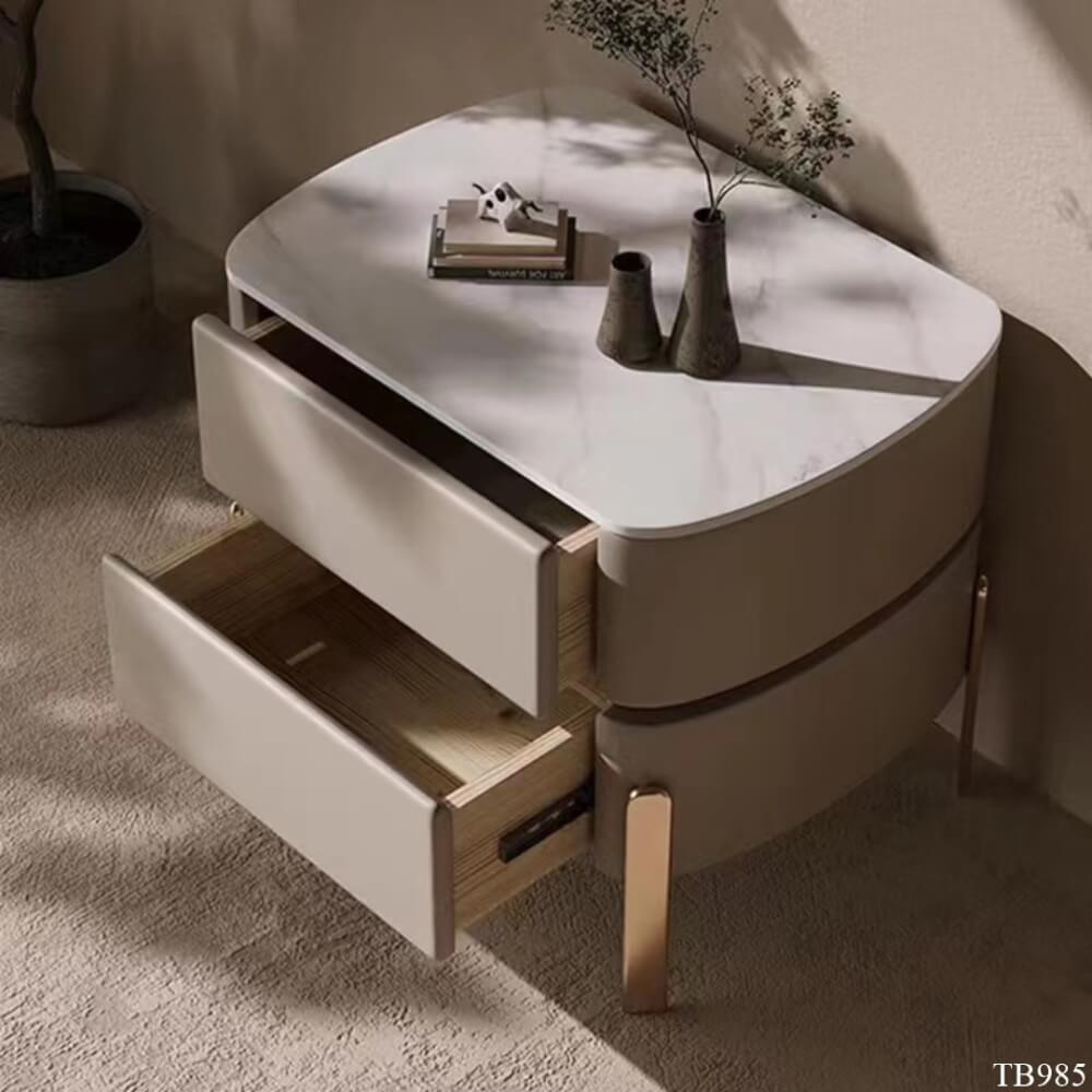 ตู้ข้างเตียง MJhomedesigns TB985 กากี_5
