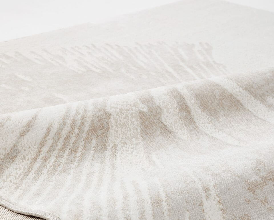 พรม MJhomedesigns Premium Carpet 94 DD25 ขนาด 160 x 230 ซม. ครีม