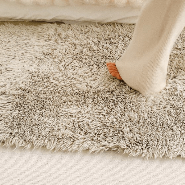 พรม MJhomedesigns Bedside Carpet 07 (GREY) 120x160 ซม. เทา