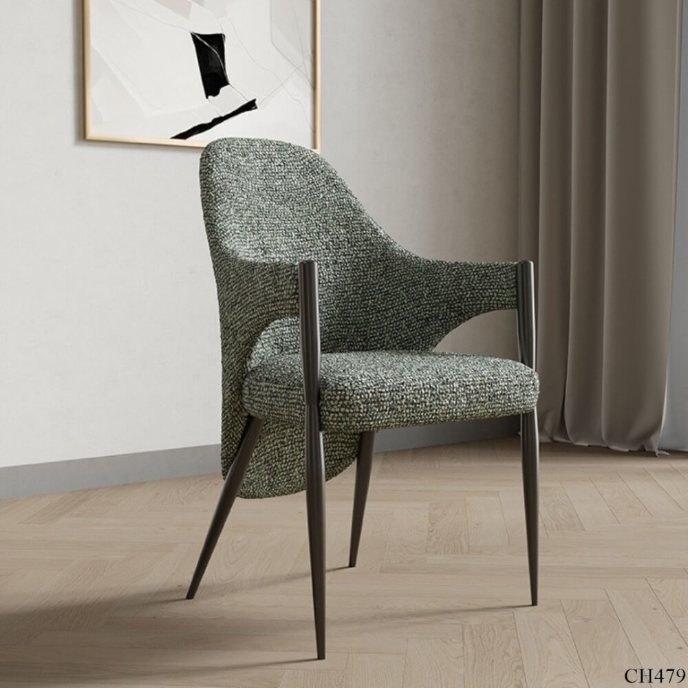 เก้าอี้อเนกประสงค์ MJhomedesigns CH479 สีเขีบว L53xW68xH89 cm_5