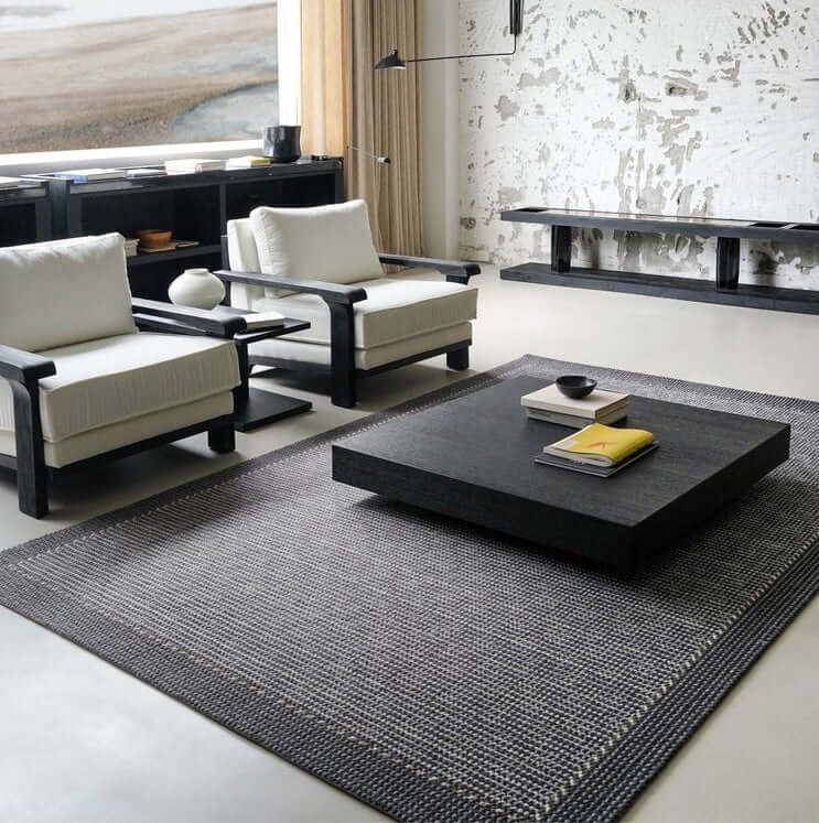 พรม MJhomedesigns The Nomad Series ขนาด 140 x 200 ซม. ดำ