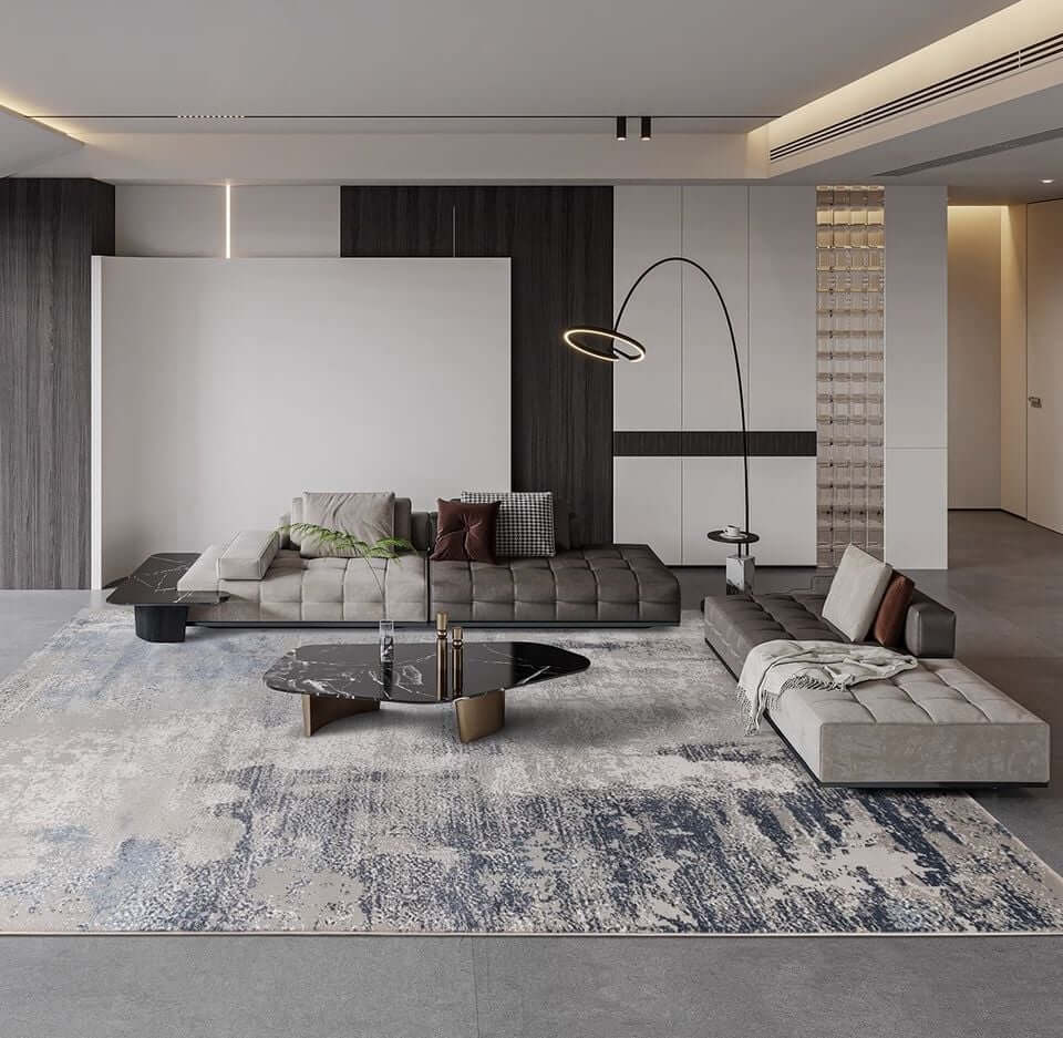 พรม MJhomedesigns Ireland series 26 ขนาด 160 x 230 ซม. เทา
