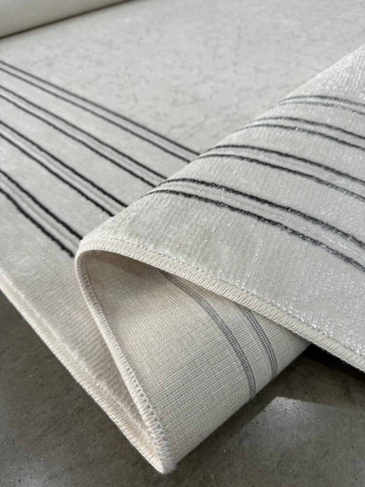 พรม MJhomedesigns Turkiye Series V5 ขนาด 150 x 230 ซม. เทา
