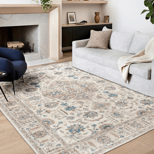 พรม MJhomedesigns American Carpet MODE-05 ขนาด 160 x 230 ซม. ครีม