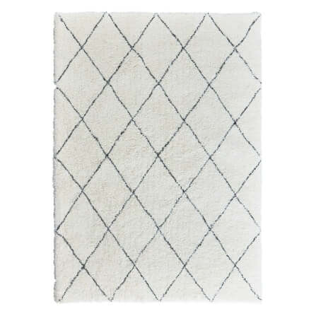 พรม MJhomedesigns Soft Carpet 01 ขนาด 160x 230 ซม. ขาว_0